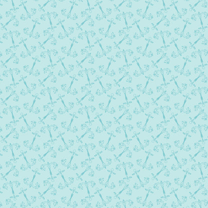 Navy Nautical Sea Pattern 9 Quilting Cotton Fabric