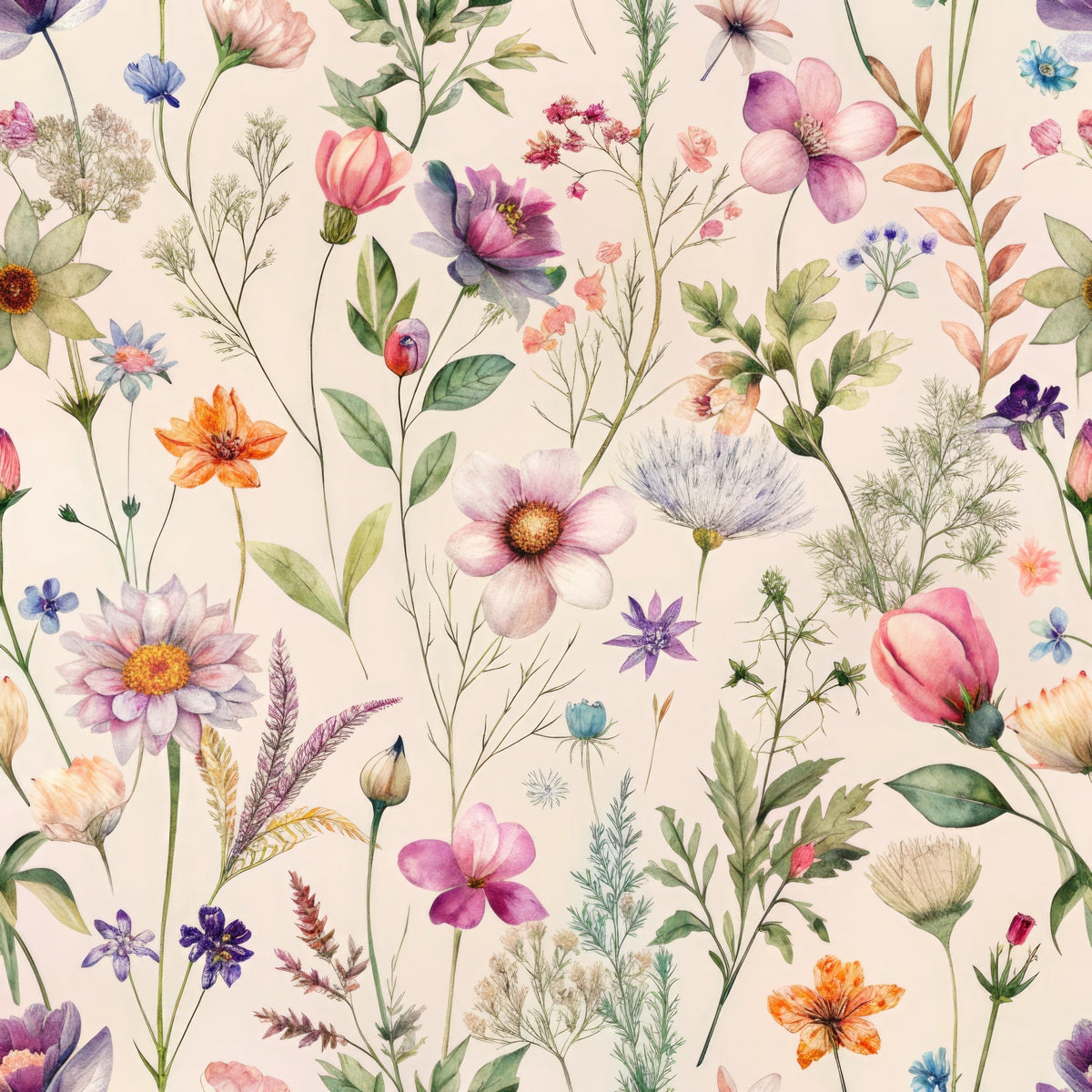 Petal Reverie Pattern 10 Minky Fabric
