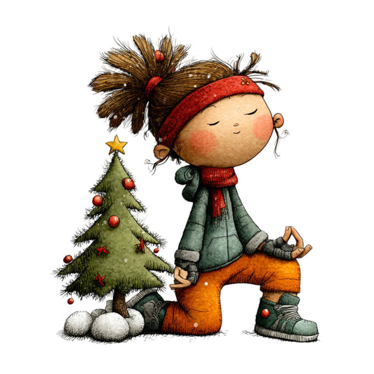 1st Whimsical Christmas Fabric Panel 153