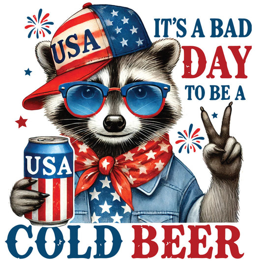 Funny 4th of July Fabric Panel 5