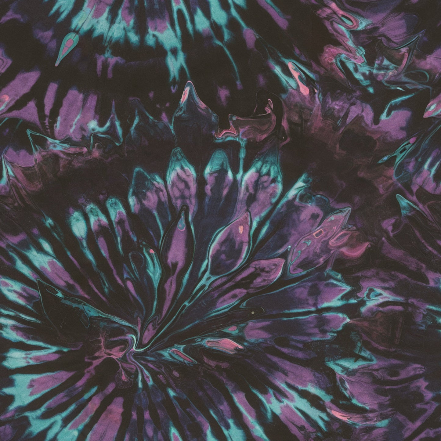 Retro Tie Dye Pattern 10 Quilting Cotton Fabric