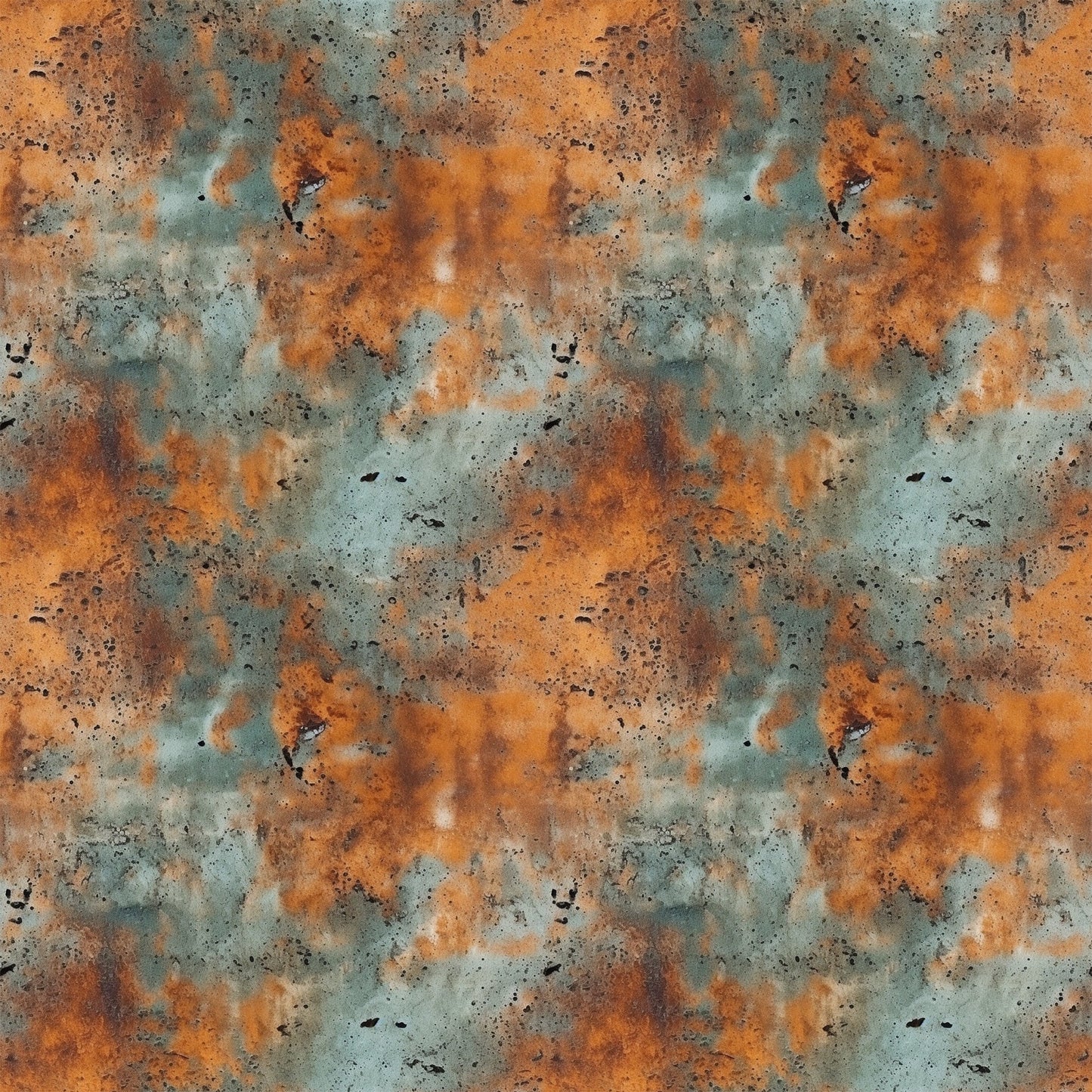 Rusted Iron Metal Textures Pattern 2 Quilting Cotton Fabric