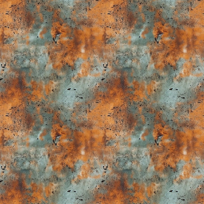 Rusted Iron Metal Textures Pattern 2 Quilting Cotton Fabric
