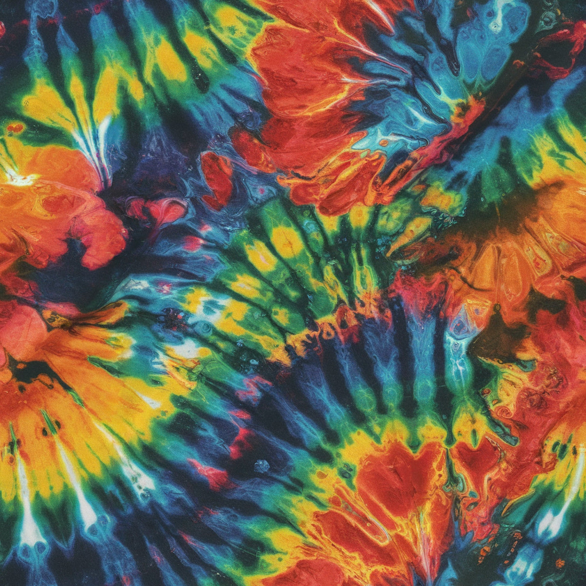 Psychedelic Swirl Pattern 15 Minky Fabric
