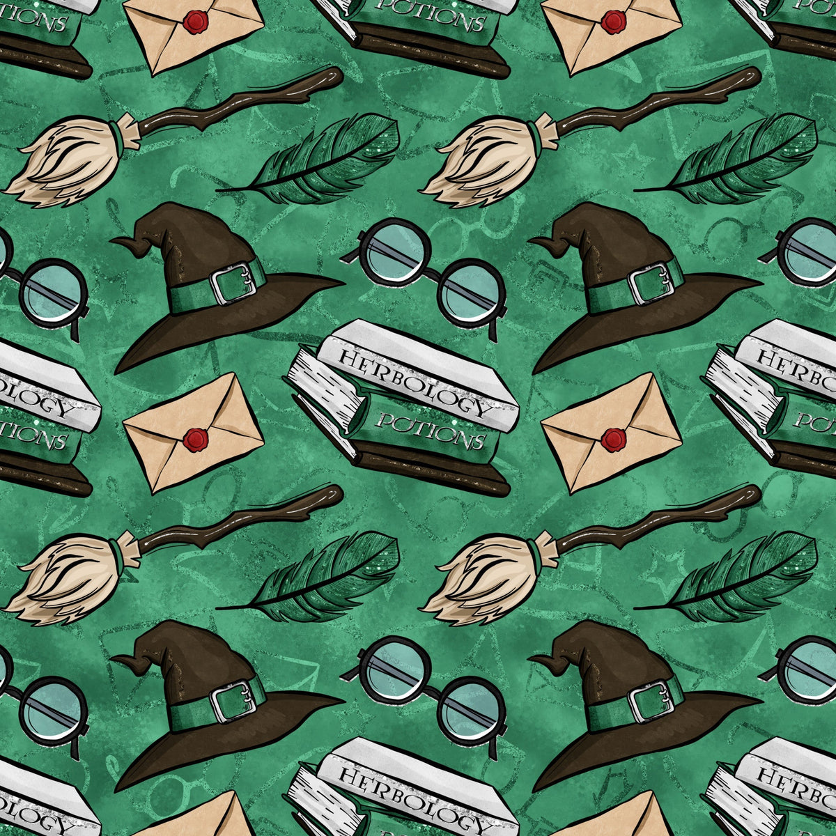 Owl Post Academy Pattern 34 Minky Fabric