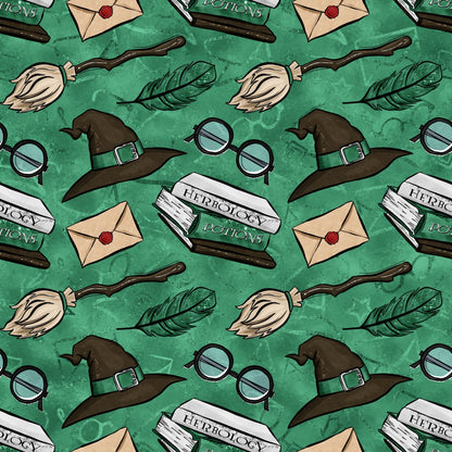 Owl Post Academy Pattern 34 Minky Fabric