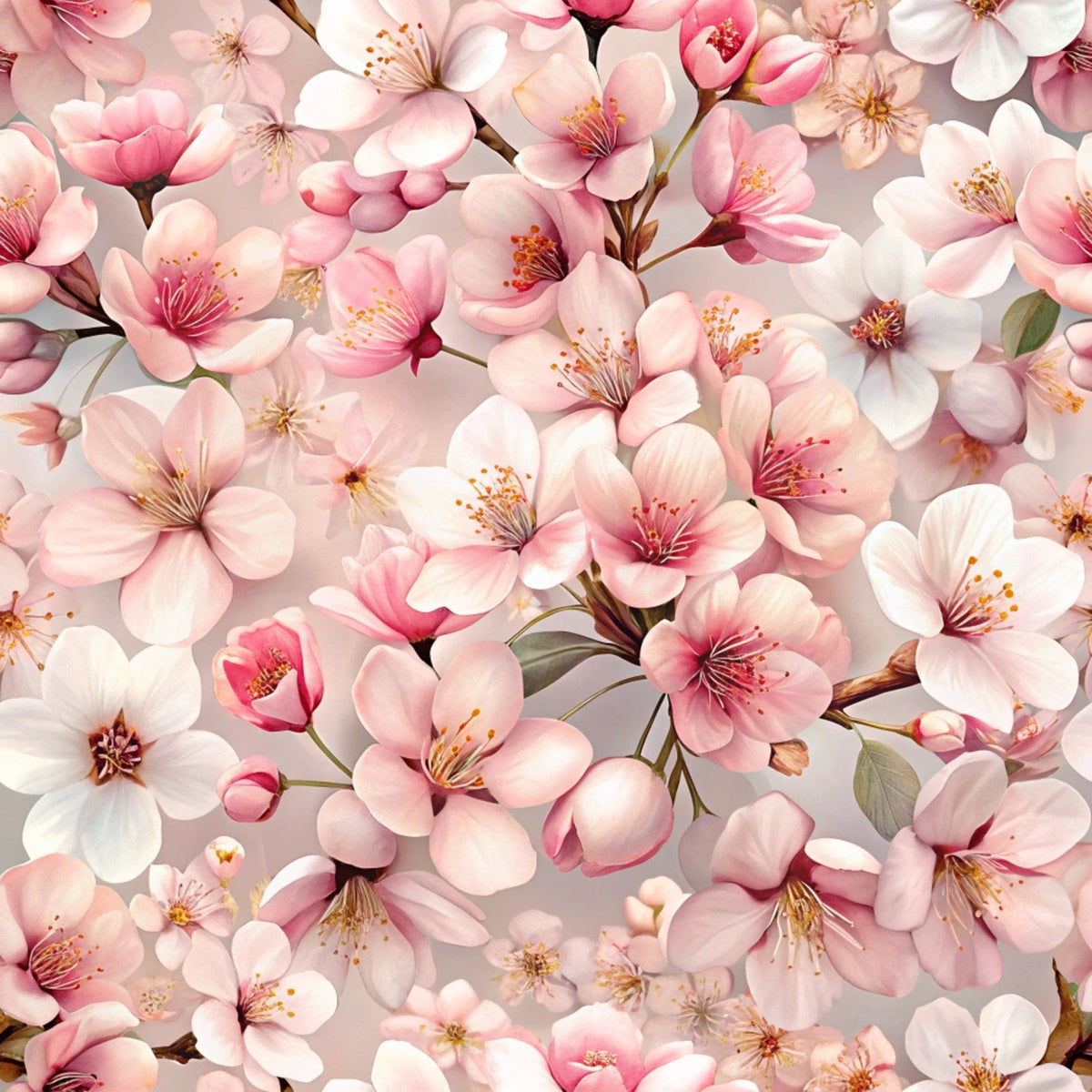 Lush Blooms Pattern 3 Minky Fabric