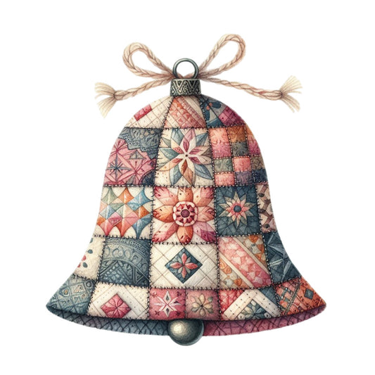 Christmas Patchwork Fabric Panel 21