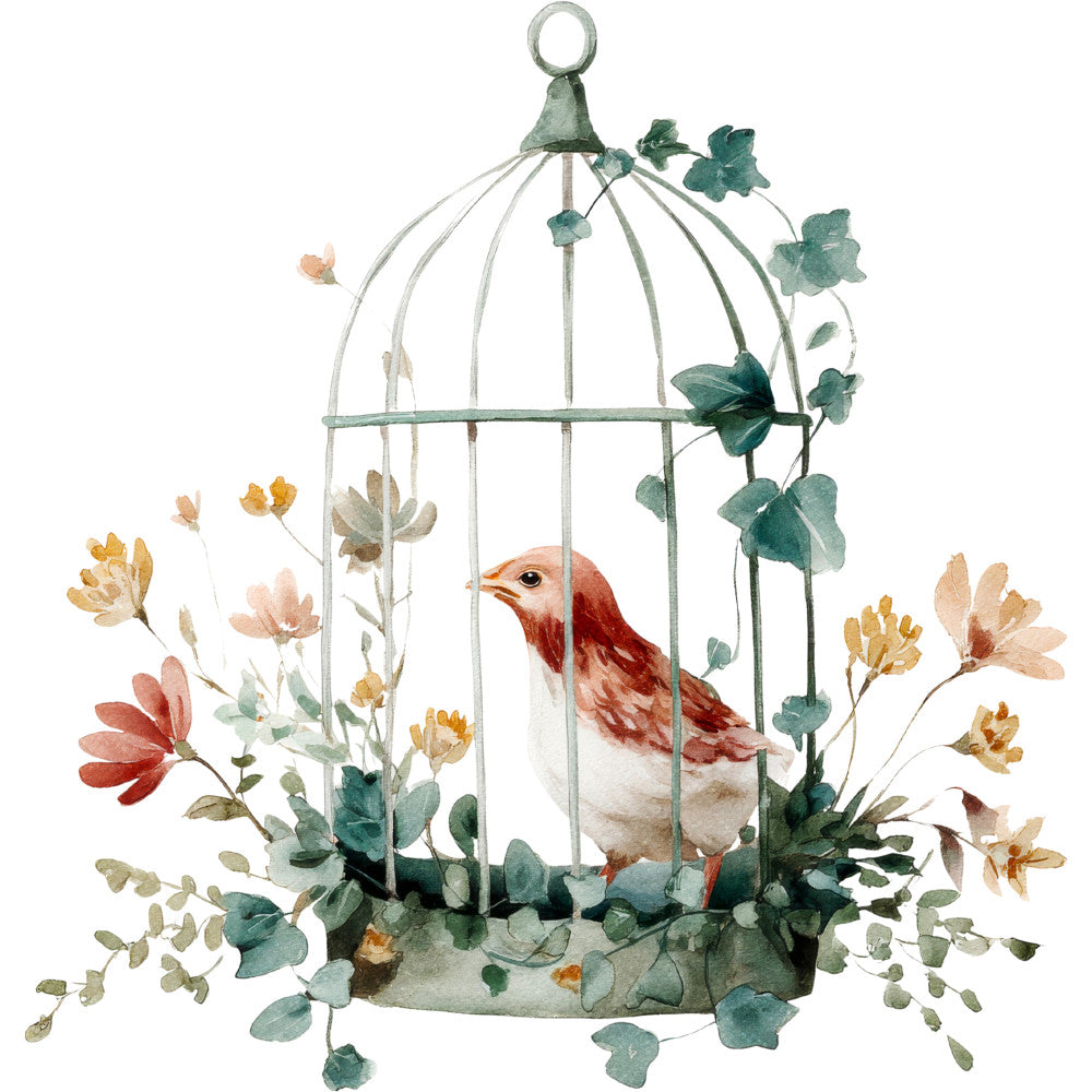 Farmhouse Chicken Decor Fabric Panel 3