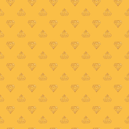 Navy and Gold Celebration Pattern 10 Quilting Cotton Fabric