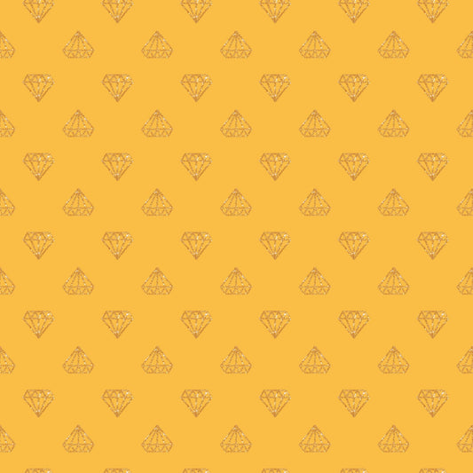 Navy and Gold Celebration Pattern 10 Quilting Cotton Fabric