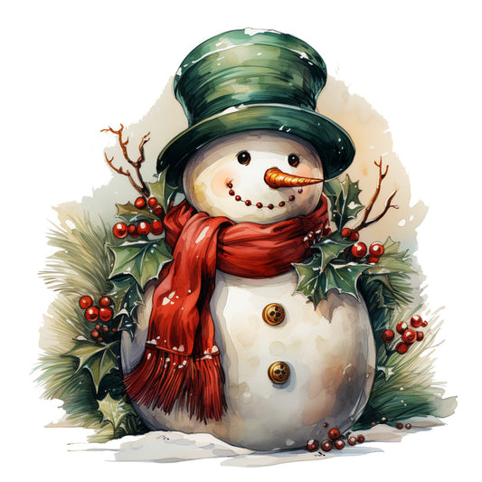 Elegant Christmas Fabric Panel 14
