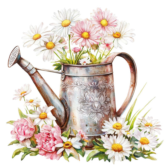 Vintage Garden Fabric Panel 27