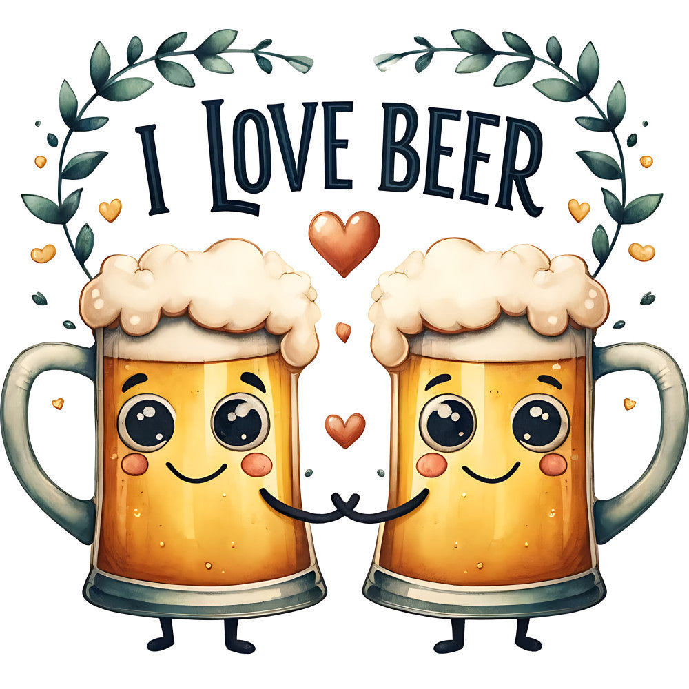 Funny Beer Quote Fabric Panel 1