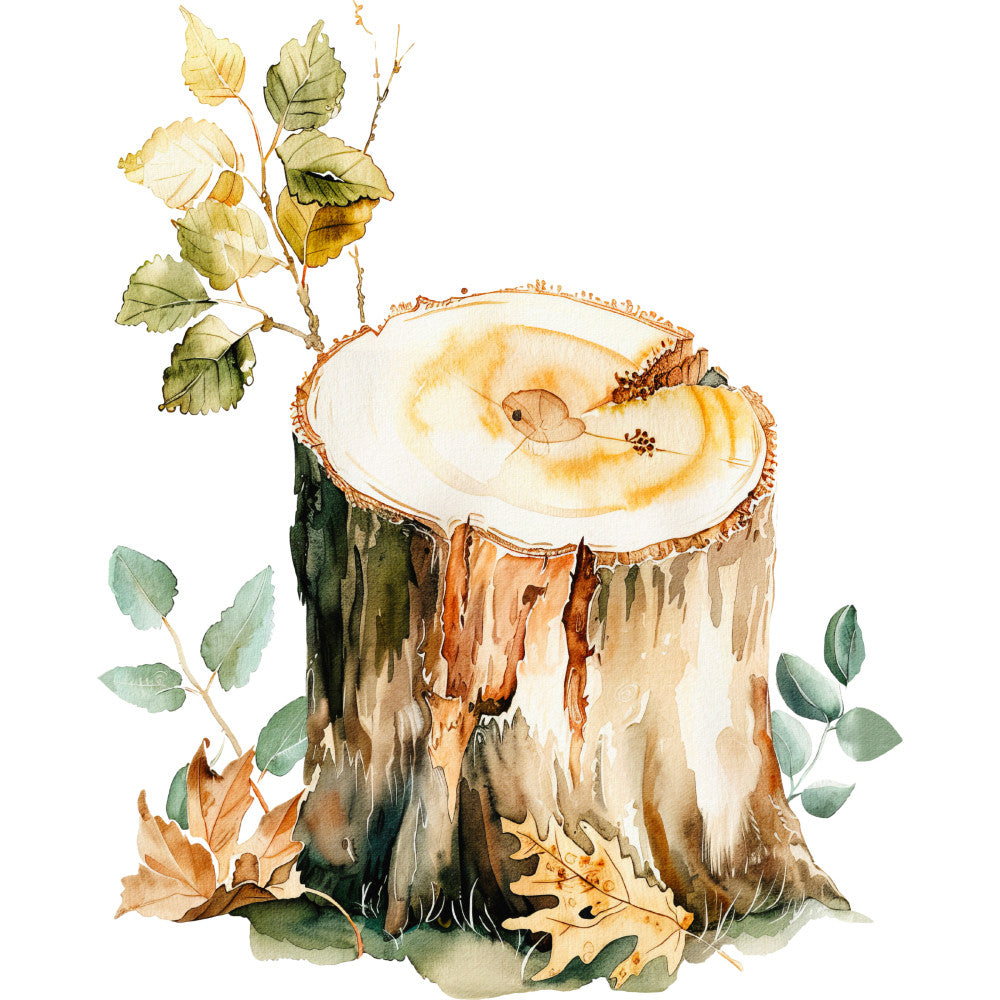 Woodland Animals World Fabric Panel 11