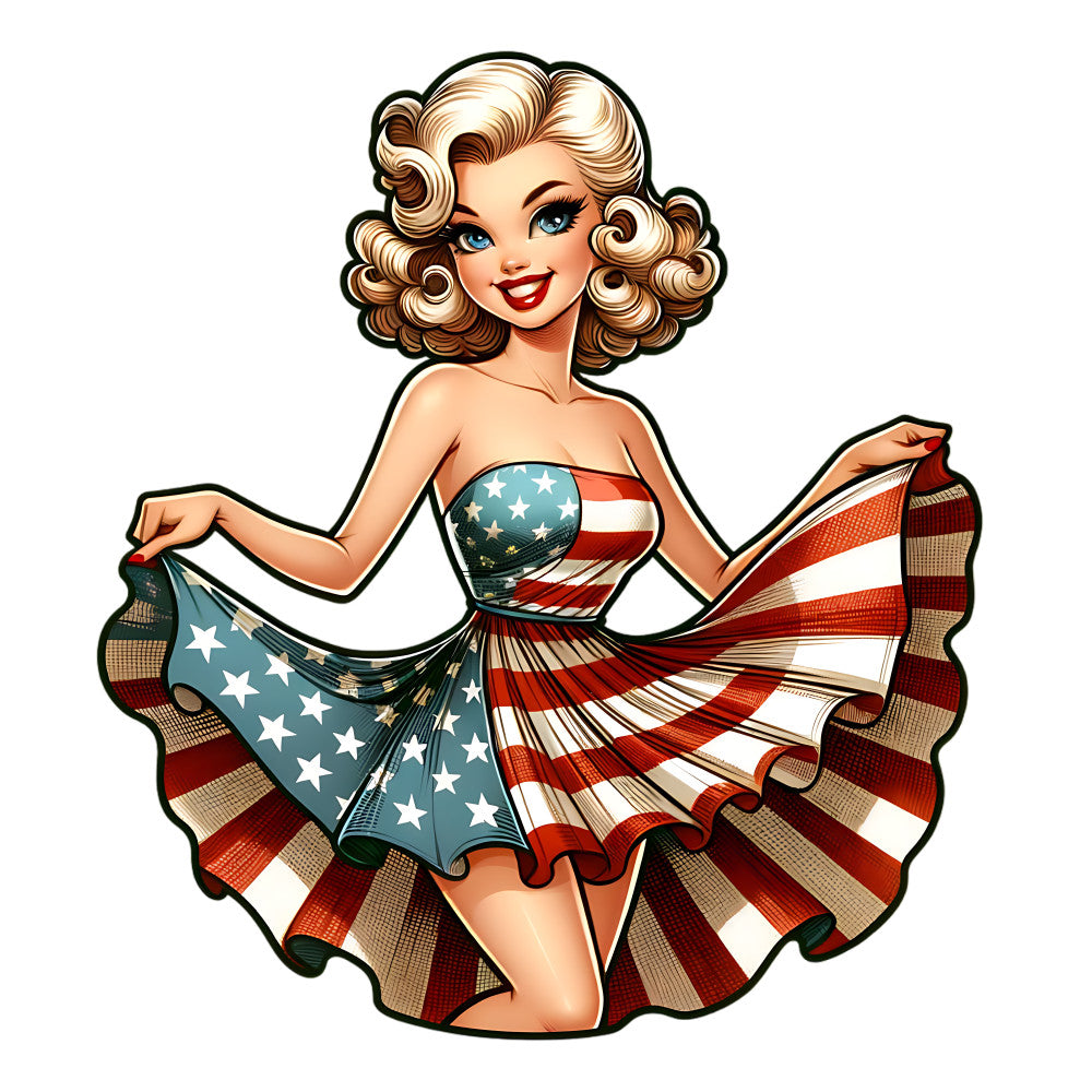 Vintage American Girl Fabric Panel 15