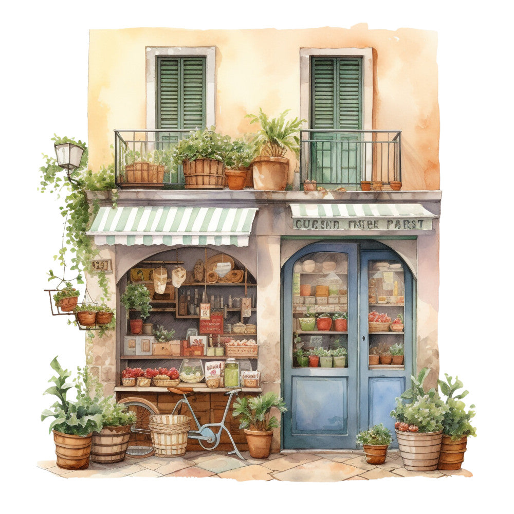 Welcome to Italy Fabric Panel 3