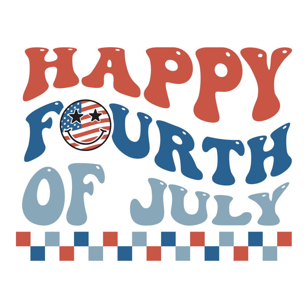 4th of July Retro Fabric Panel 10