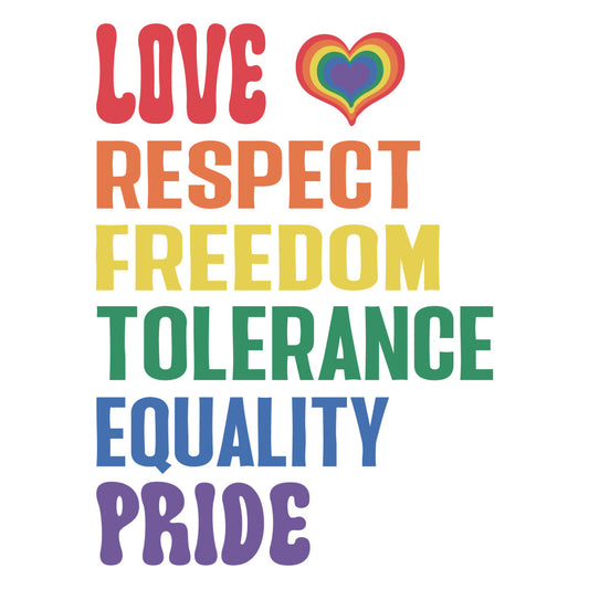 LGBT Pride Fabric Panel 1