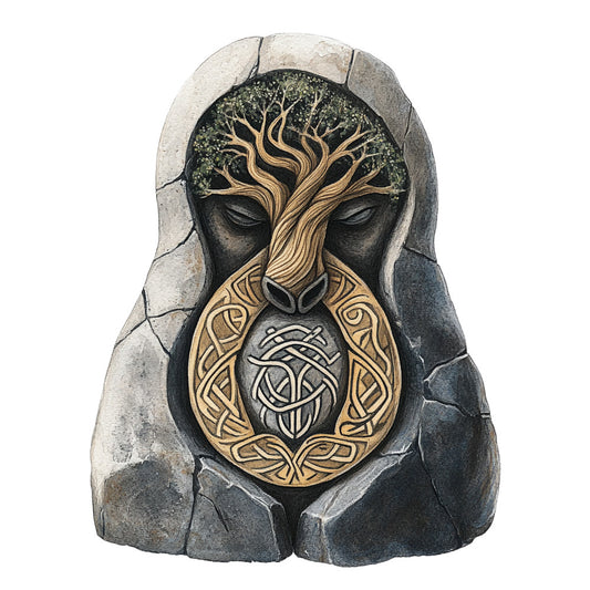 Nordic Totems Fabric Panel 29