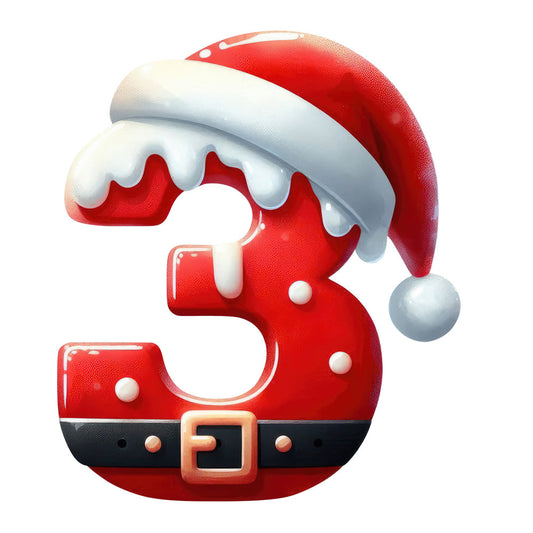 Santa Claus Alphabet Fabric Panel 36