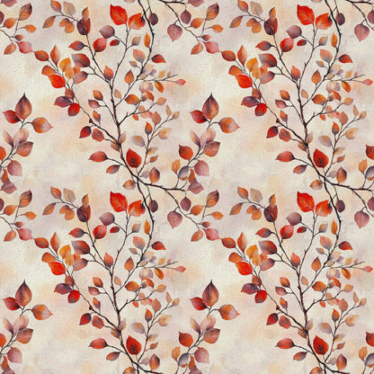 Plum Songbird Pattern 2 Minky Fabric