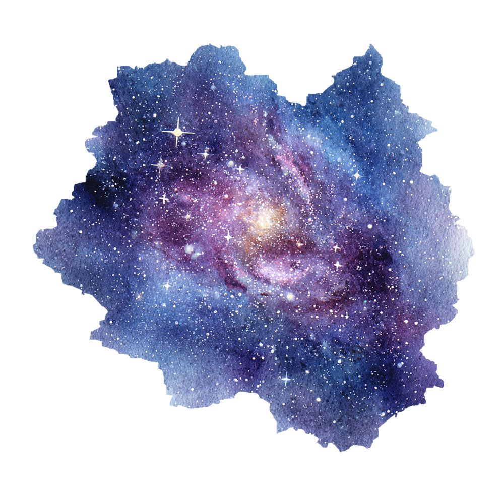celestial, galaxy, night sky, stars, nebula, cosmic, deep blue, purple, indigo, lavender, pink, burgundy, space, universe, starfield, watercolor, abstract, mystical, dreamy, ethereal, sparkle, constellation, glitter, magical, modern, whimsical, wall hanging, home decor, elegant