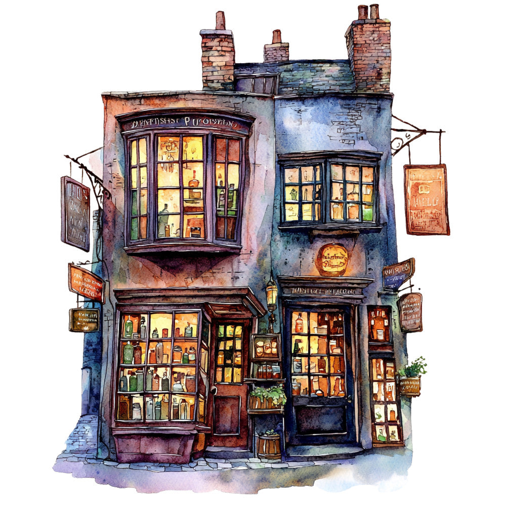 Wizard School Fabric Panel 31