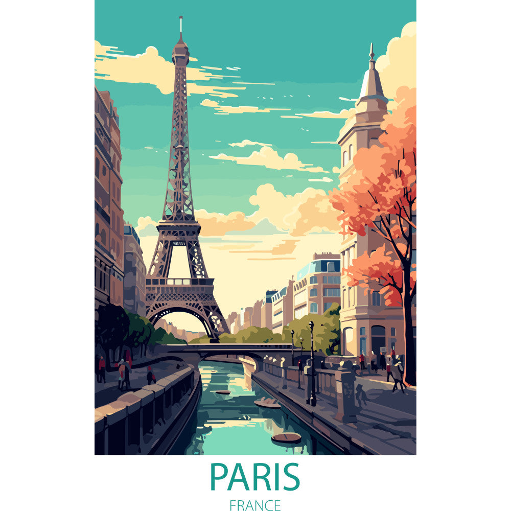 Travel Poster Fabric Panel 4