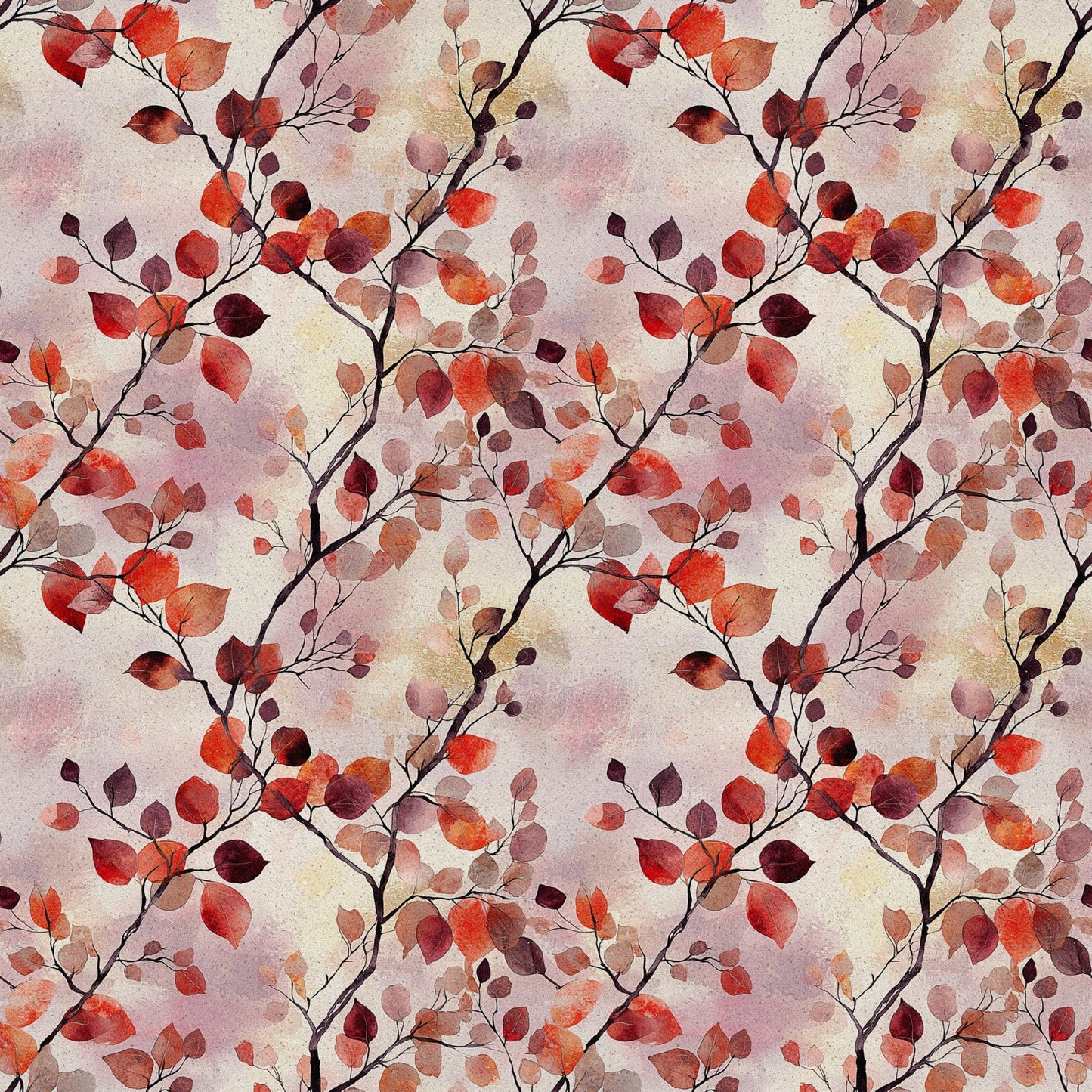 Red Cardinals Pattern 7 Quilting Cotton Fabric