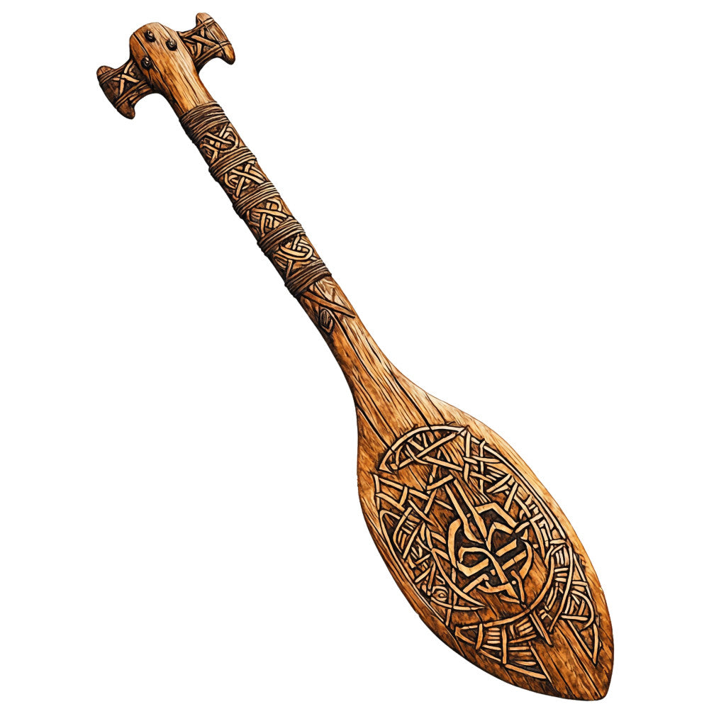 Viking Ships Fabric Panel 17