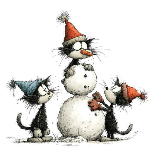 1st Whimsical Christmas Fabric Panel 2