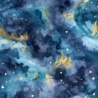 Swirling Skies Pattern 21 Minky Fabric