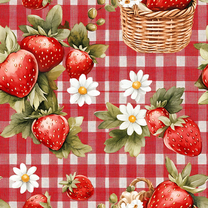 Berry Basket Charm Pattern 10 Minky Fabric