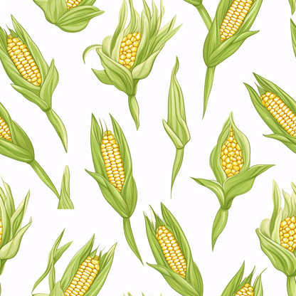 Golden Maize Pattern 9 Minky Fabric