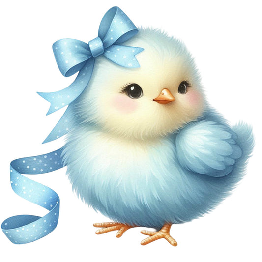 Pastel Chicks Fabric Panel 26