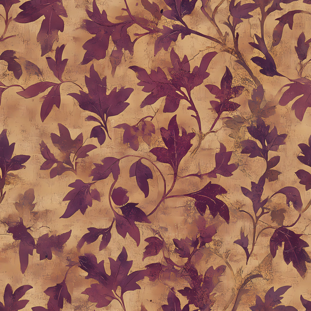 Midnight Harvest Garden Pattern 22 Minky Fabric