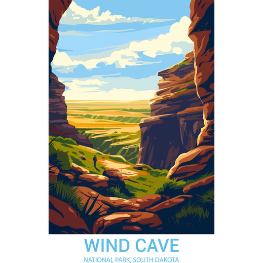 National Parks Posters Fabric Panel 47