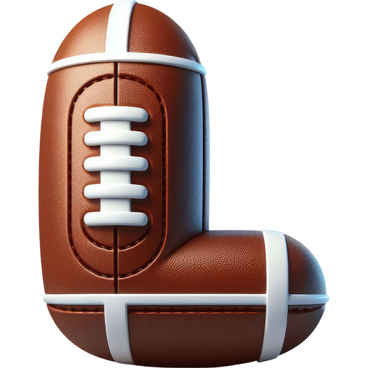 Football Alphabet Fabric Panel 20