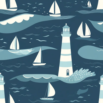 Beacon Bay Pattern 11 Minky Fabric