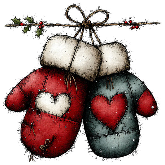 1st Whimsical Christmas Fabric Panel 98