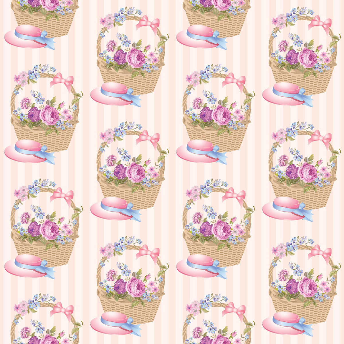 Rose Cameo Parlor Pattern 2 Minky Fabric