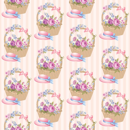 Rose Cameo Parlor Pattern 2 Minky Fabric
