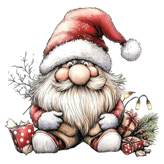 1st Whimsical Christmas Fabric Panel 114