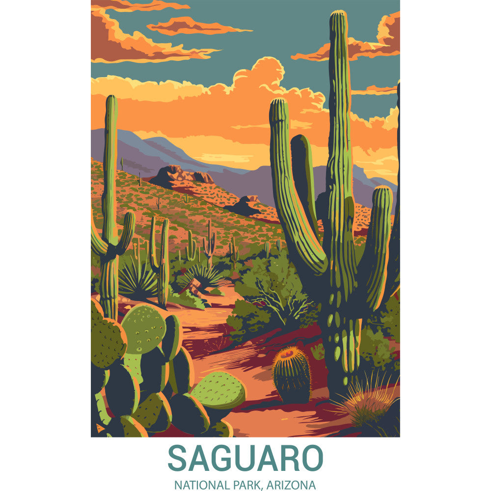 National Parks Posters Fabric Panel 52