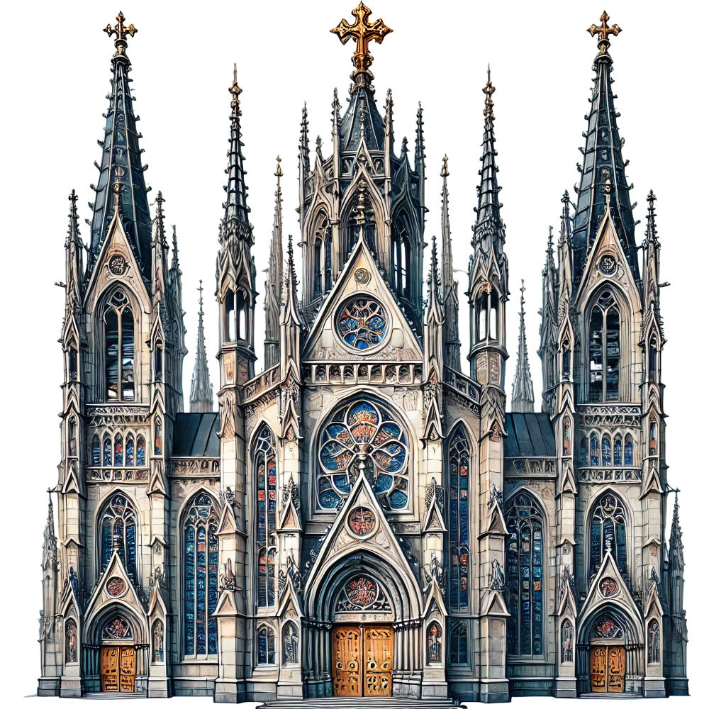 Catholic Symbols Fabric Panel 23