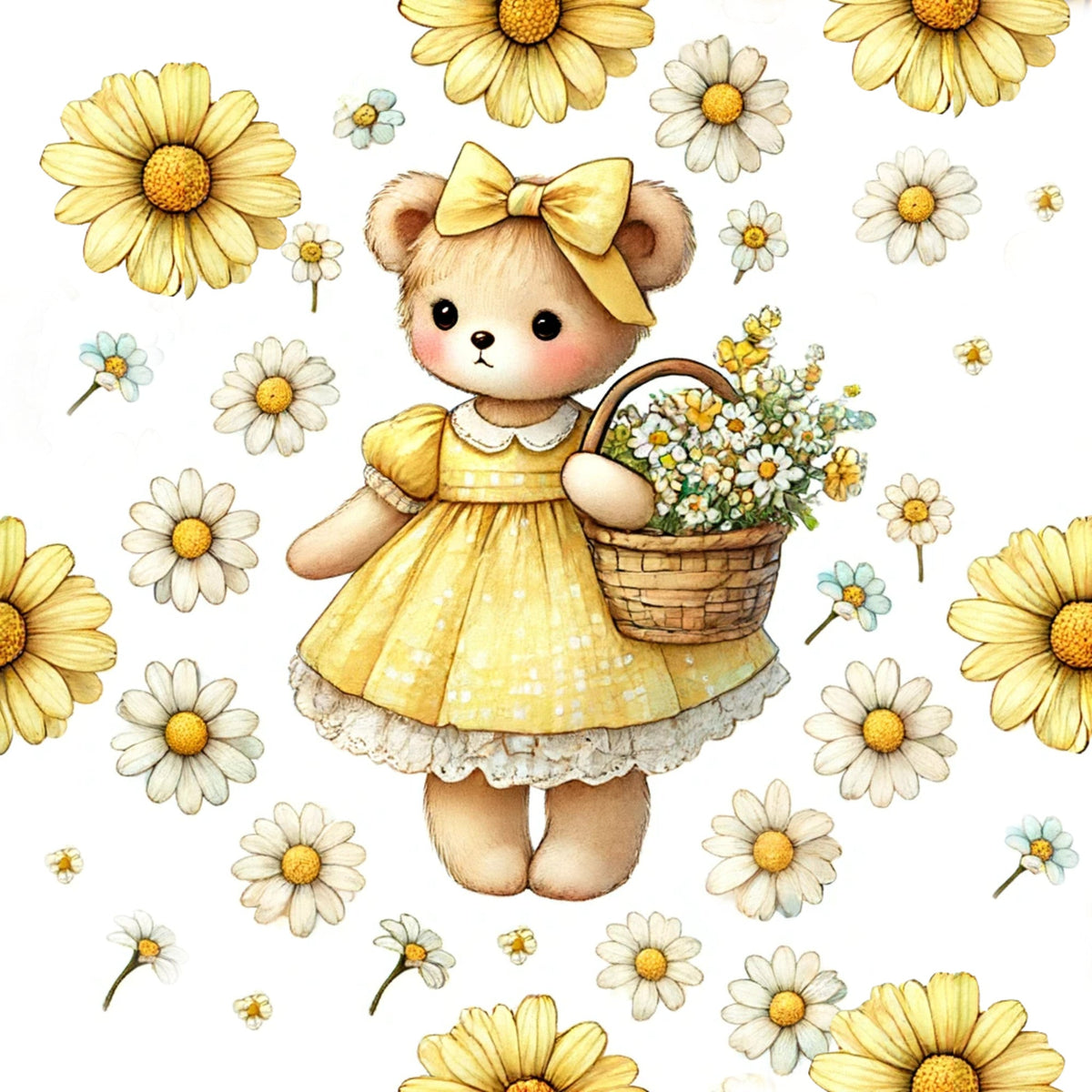 Sunshine Storybook Pattern 6 Minky Fabric