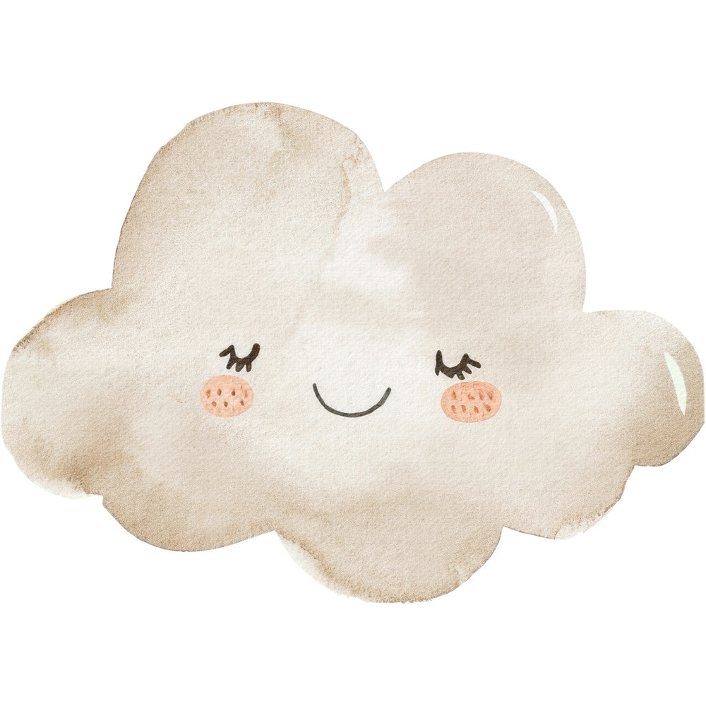 Watercolor Farm Fabric Panel 12