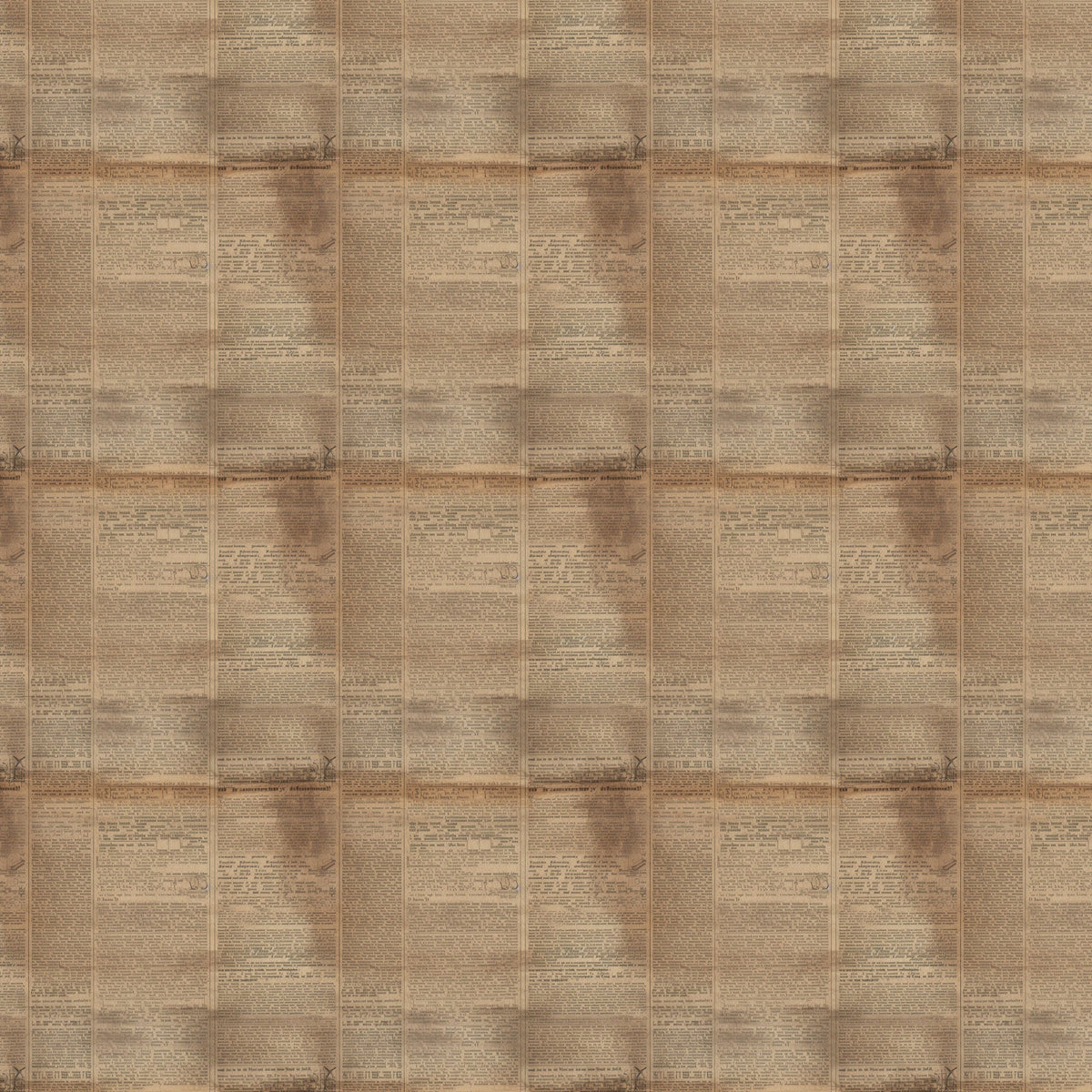 Sepia Press Pattern 2 Minky Fabric