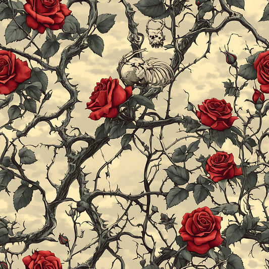 Bramble and Bone Pattern 3 Quilting Cotton Fabric